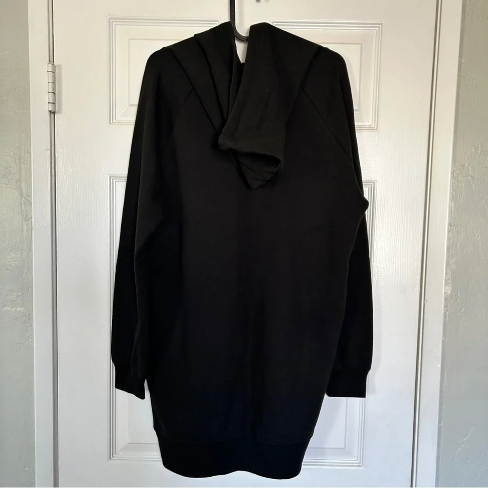 Pink by Victoria Secret Black Sweatshirt Dress, Size S - Picture 2 of 10